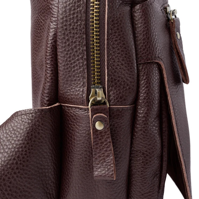 Aidan | Men's Compact Leather Crossbody Bag