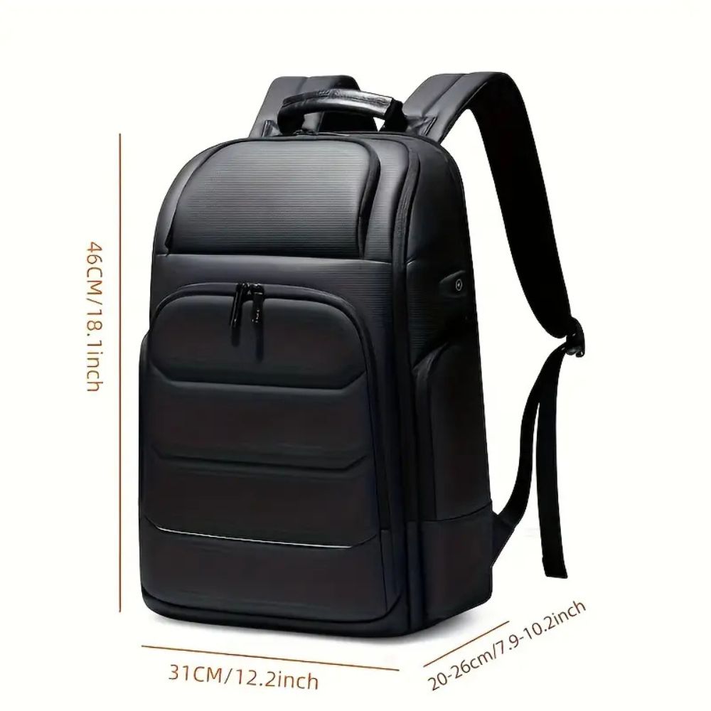 Atlas | Men's Expandable Laptop Travel Backpack with USB Charging