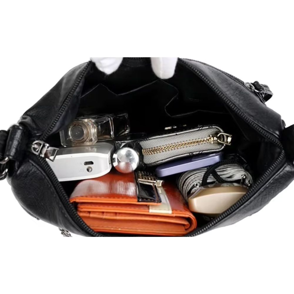 Elsie | Women's Leather Crossbody Messenger Bag