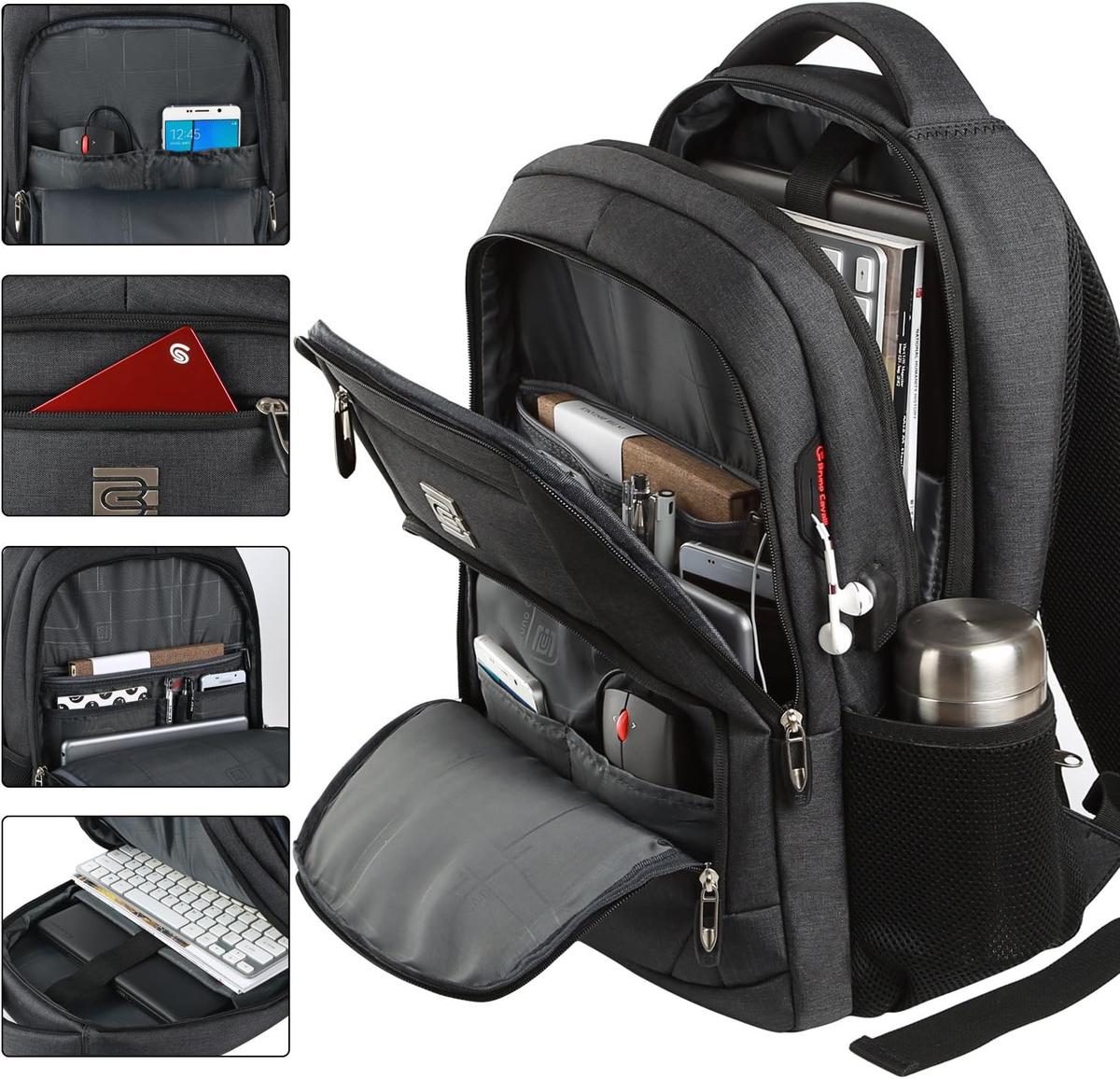 Smart Anti-Theft Laptop Backpack with USB Port Travel & Work Ready