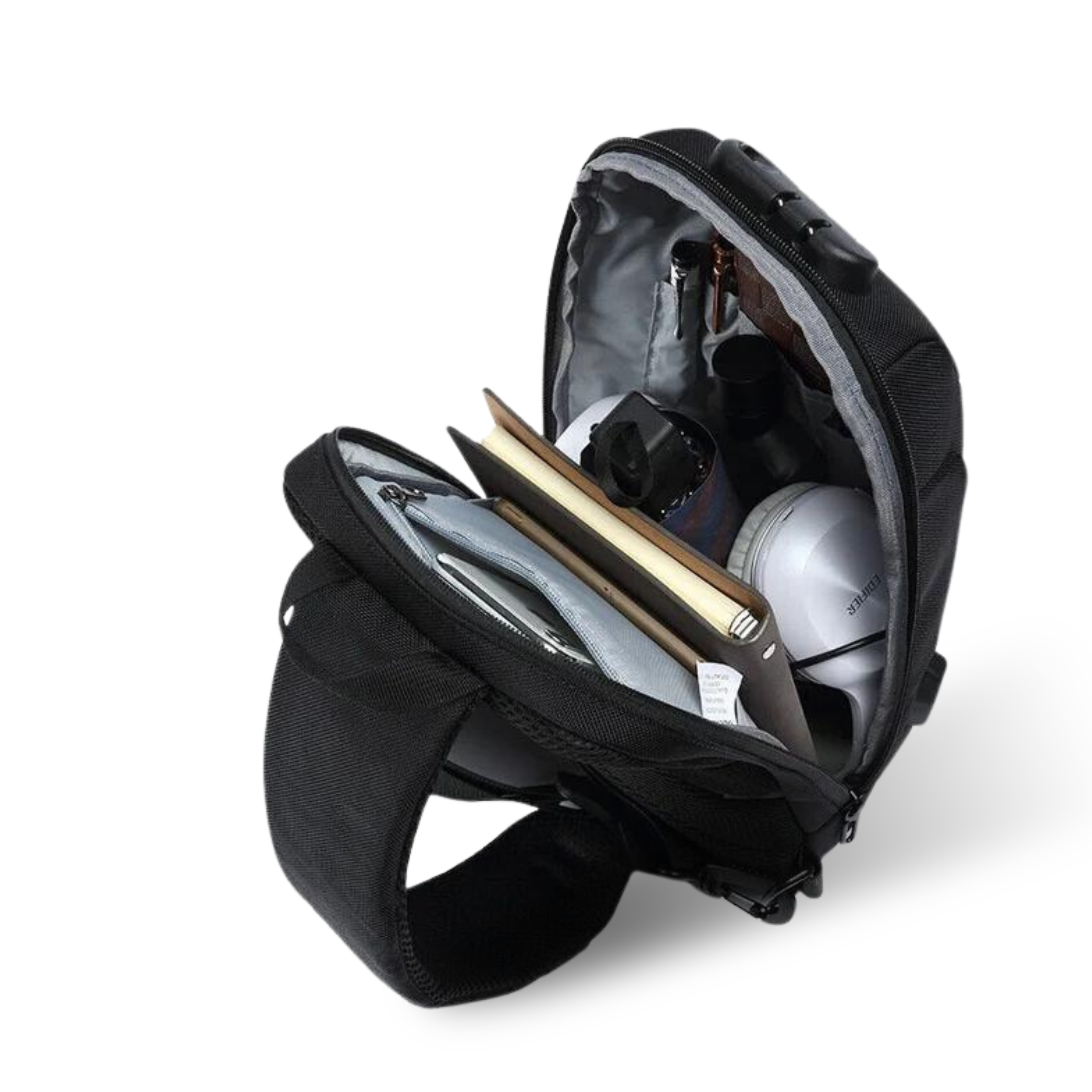 Anti-Theft Crossbody Charging Bag