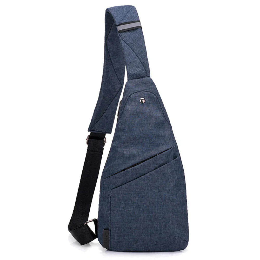 Men's Anti-Theft Crossbody Sling Chest Bag