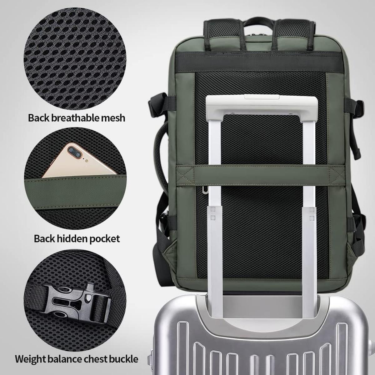 Multi-Purpose Travel Backpack Expandable Waterproof Duffle Design
