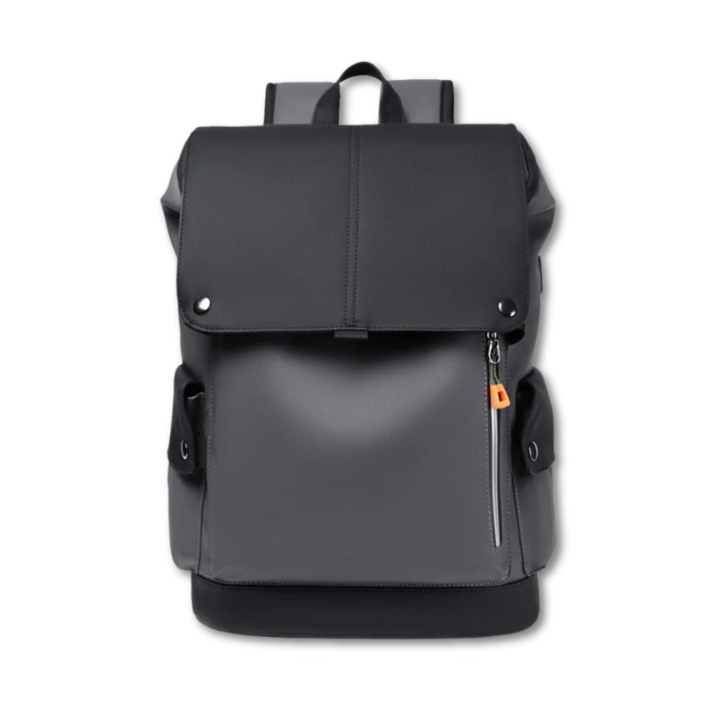 Men's Waterproof Laptop Backpack USB Charging Port & Multi-Pocket Design