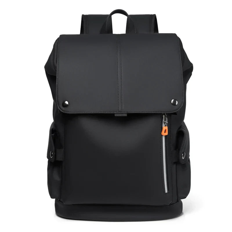 Men's Waterproof Laptop Backpack USB Charging Port & Multi-Pocket Design