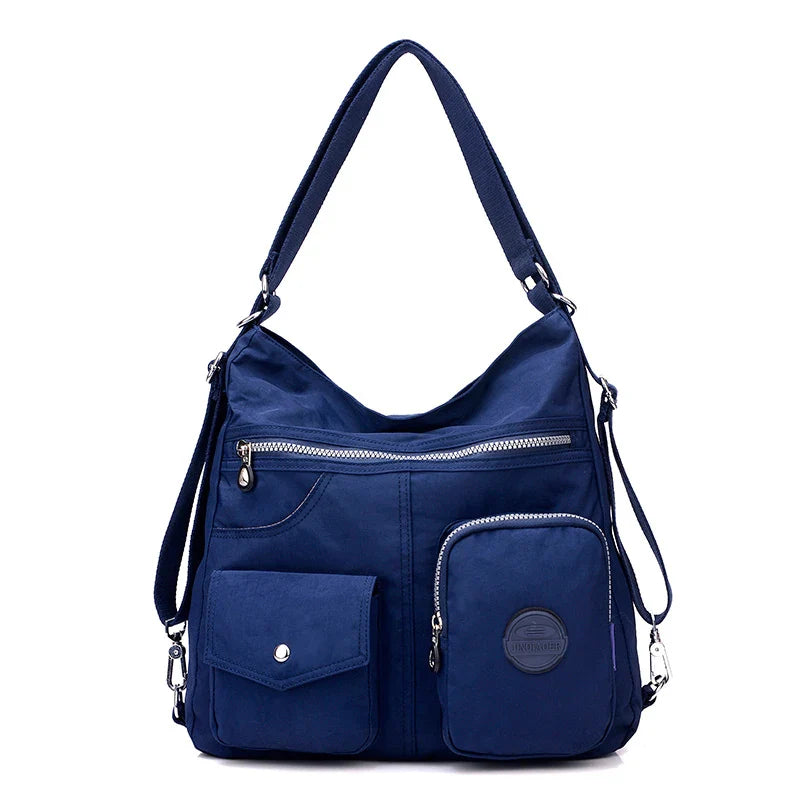 Mira | Women's Large Capacity Waterproof Nylon Crossbody Messenger Travel Bag
