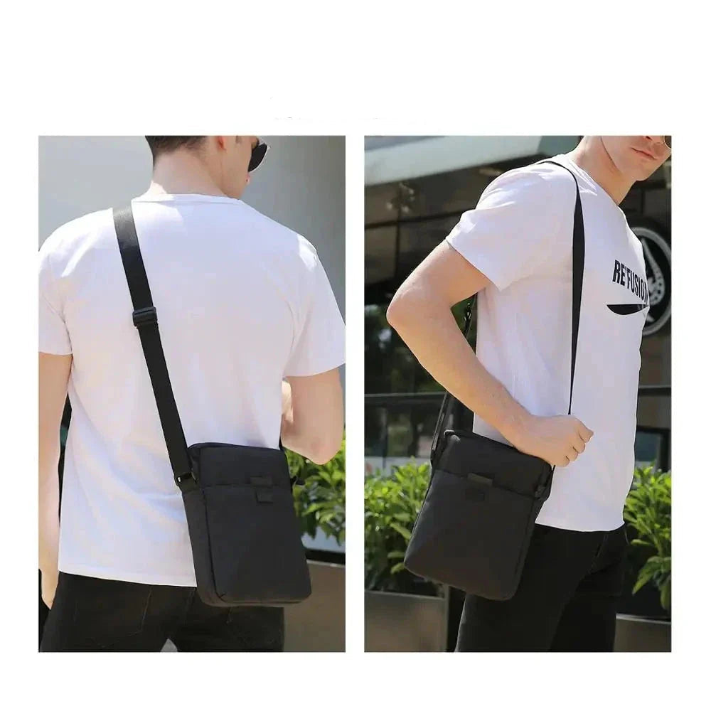 Elias | Men's Small Waterproof Crossbody Messenger Sling Bag