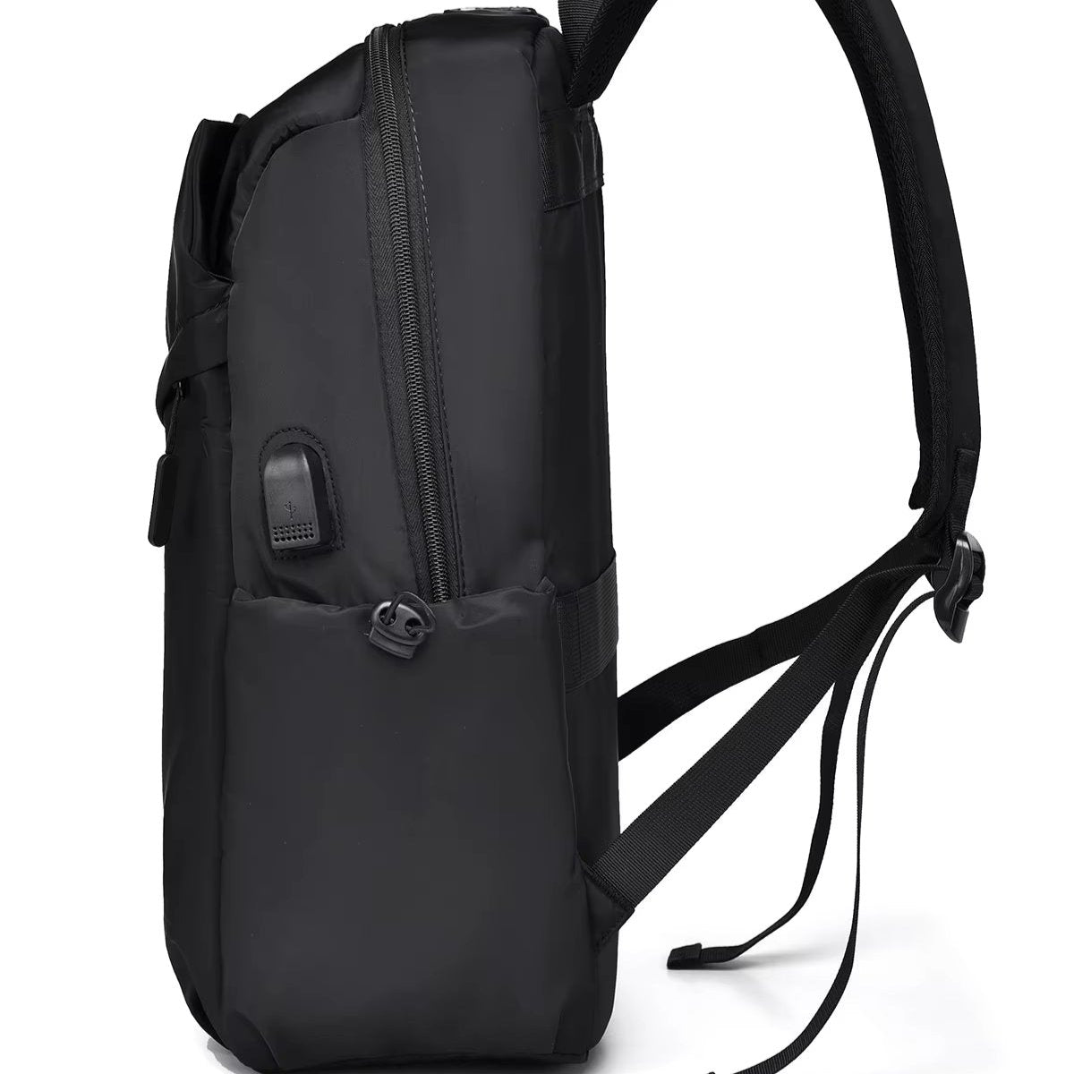 Men's Laptop Backpack Compact Multi-Pocket Travel Bag