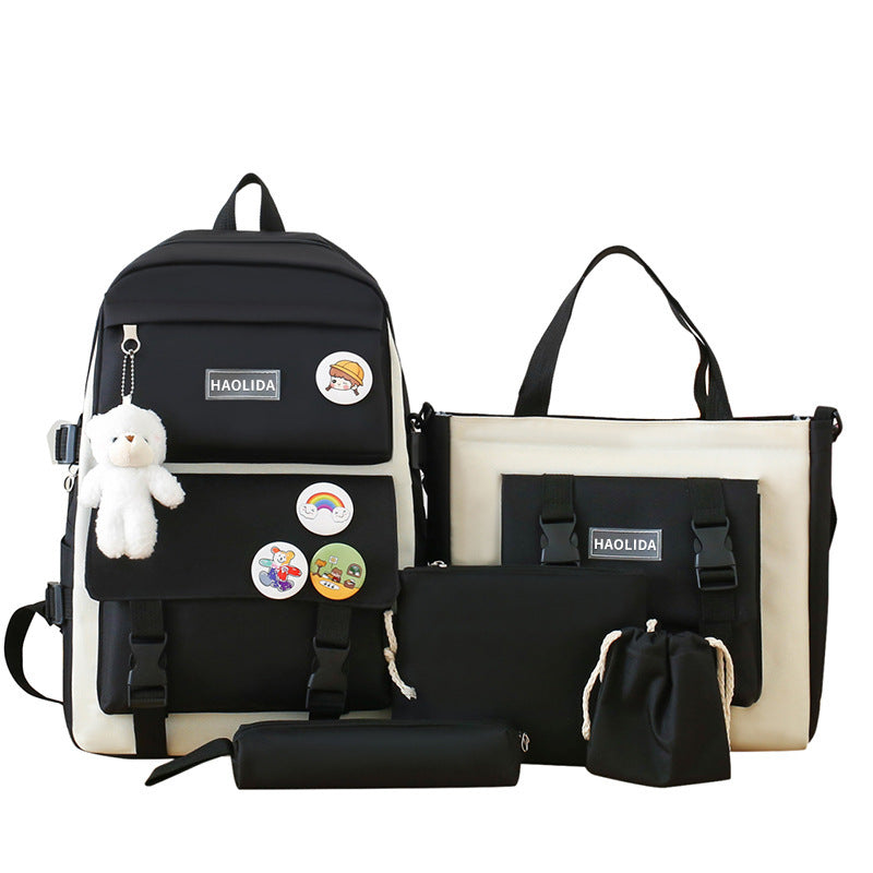 Emma | 4pc Large Capacity Kids School Backpack Set