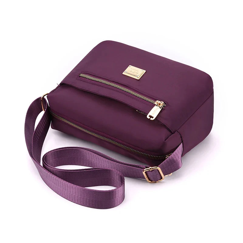 Lily | Women's Nylon Waterproof Crossbody Messenger Bag