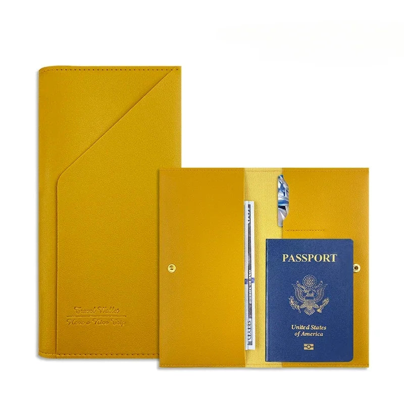 RFID Document Passport Holder Travel Wallet