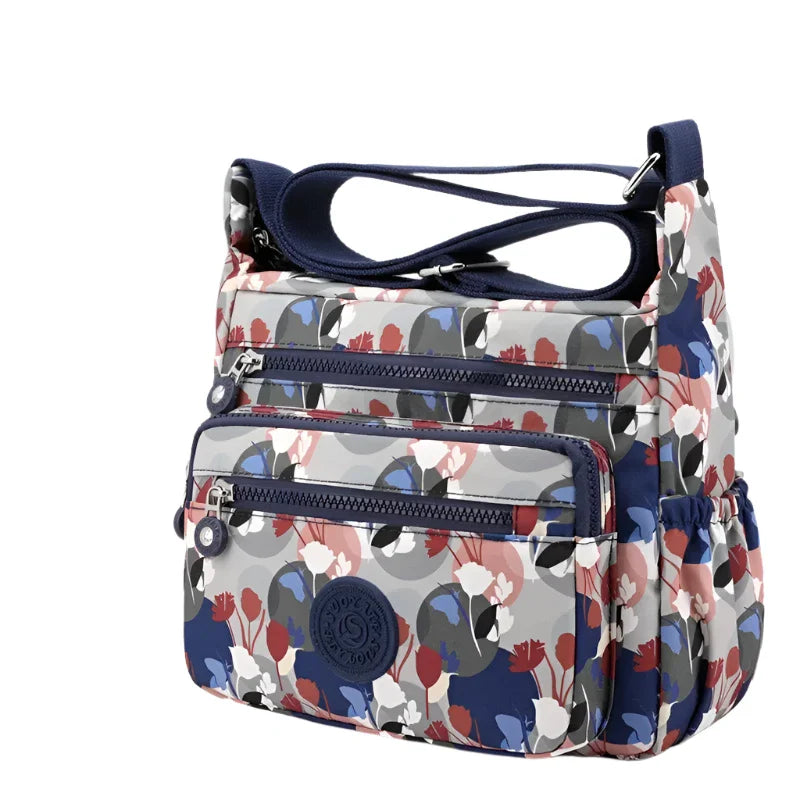 Mia | Women's Large Waterproof Nylon Crossbody Messenger Travel Bag
