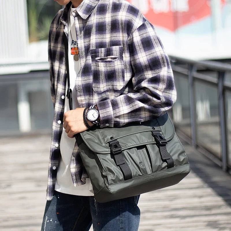 Sebastian | Men's Classic Nylon Waterproof Crossbody Messenger Bag