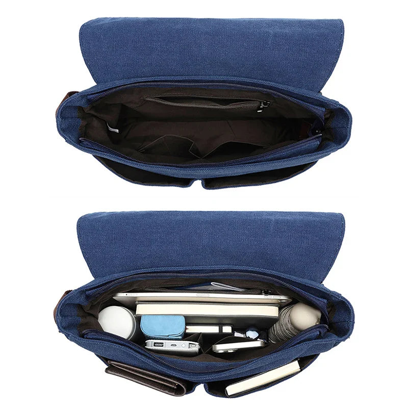 Jasper | Men's Vintage Canvas Crossbody Messenger Bag