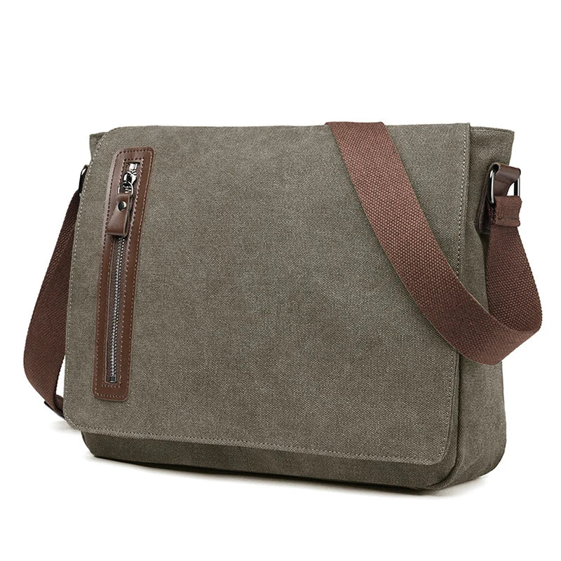 Jasper | Men's Vintage Canvas Crossbody Messenger Bag