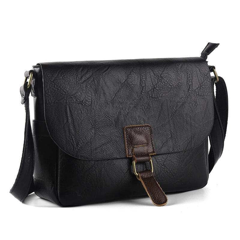 Liam | Men's PU Leather Crossbody Messenger Bag