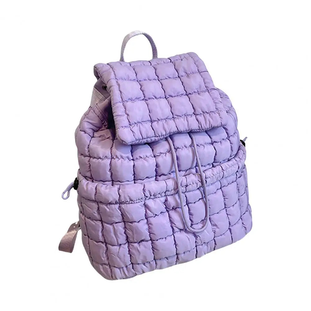 Amanda | Women's Spacious Lightweight Nylon Drawstring Travel Backpack