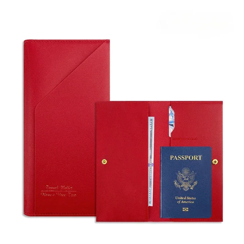 RFID Document Passport Holder Travel Wallet