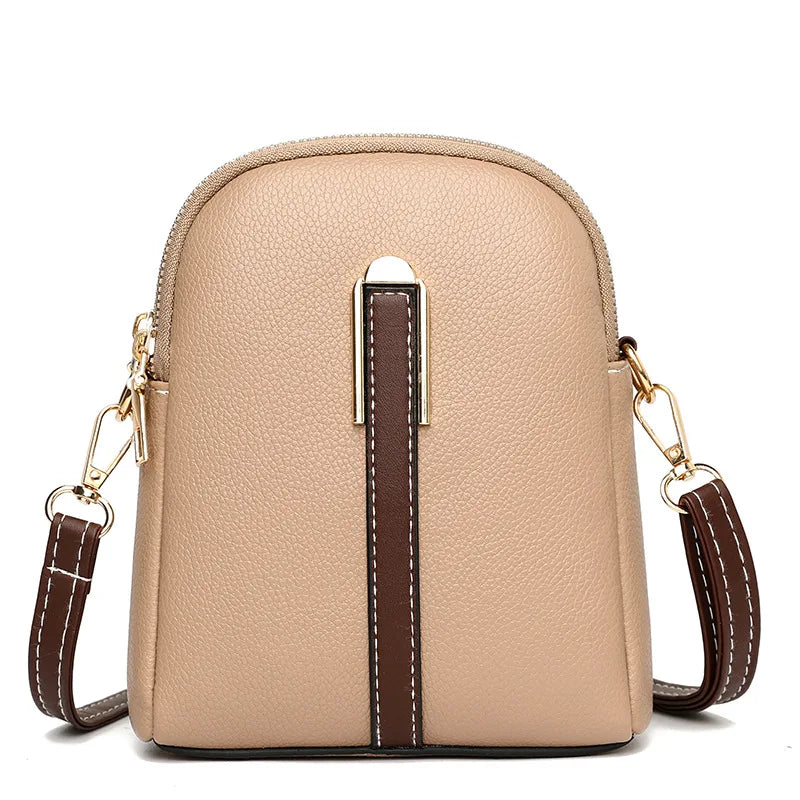 Ally | Women's Retro Mini Leather Crossbody Sling Bag