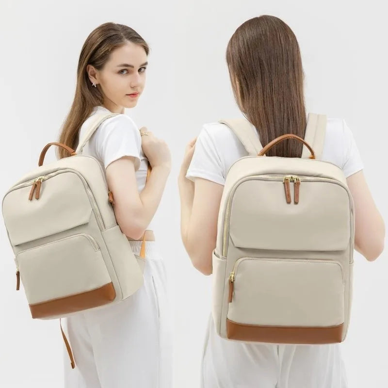 Sophia | Women's Large Capacity Oxford Laptop Travel Backpack
