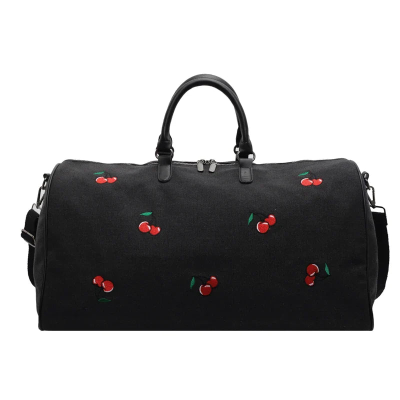 Louis | Women's Vintage Canvas Weekender Garment Duffle Bag