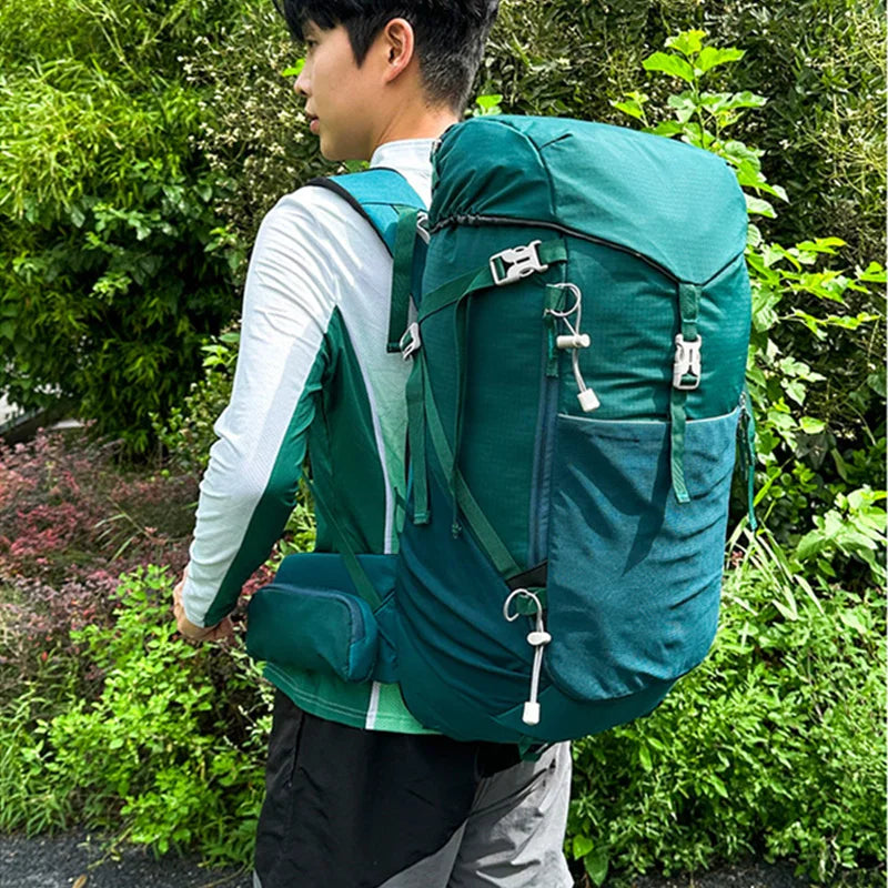 Sienna | 40L Waterproof Travel Hiking Rucksack Large Drawstring Backpack