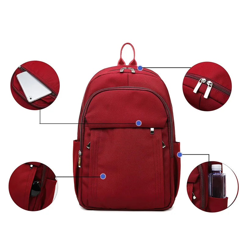 Lainey | Large Multi-Compartment Travel Laptop Backpack