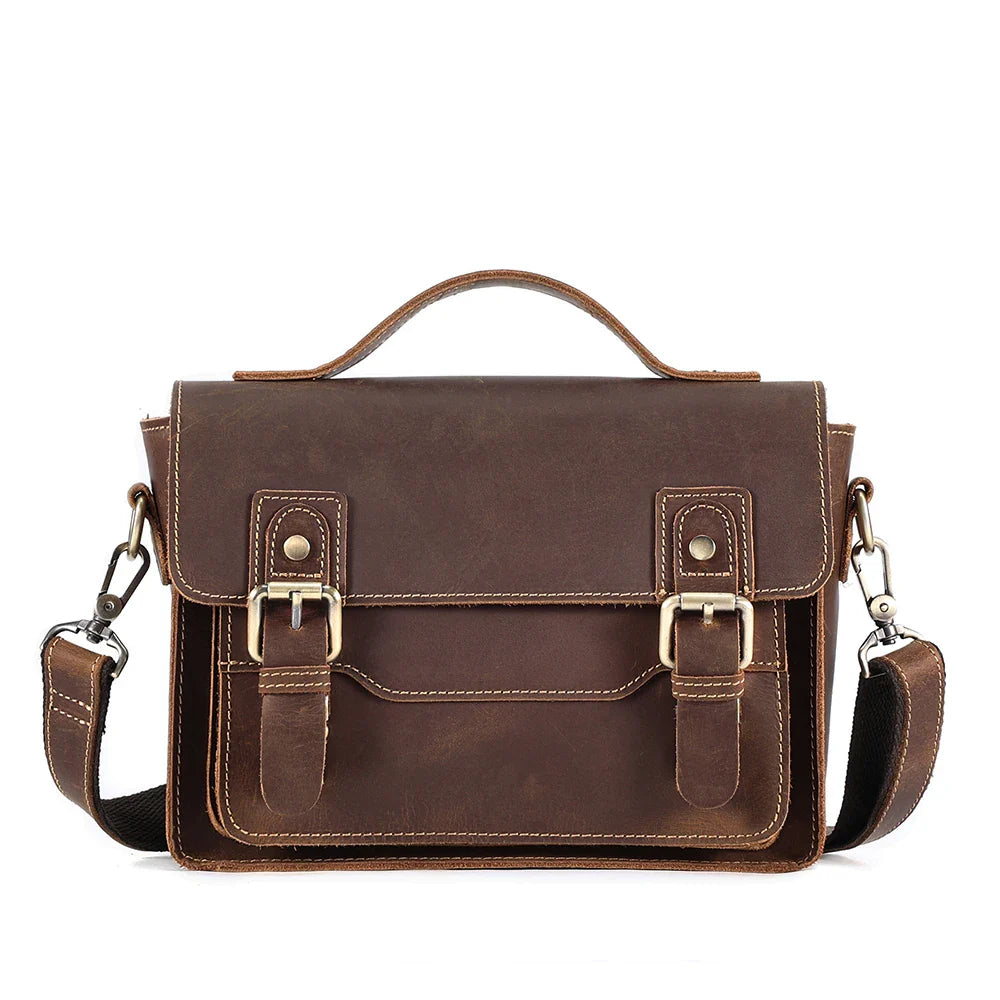 Jameson | Men's Casual Leather Crossbody Messenger Satchel Bag