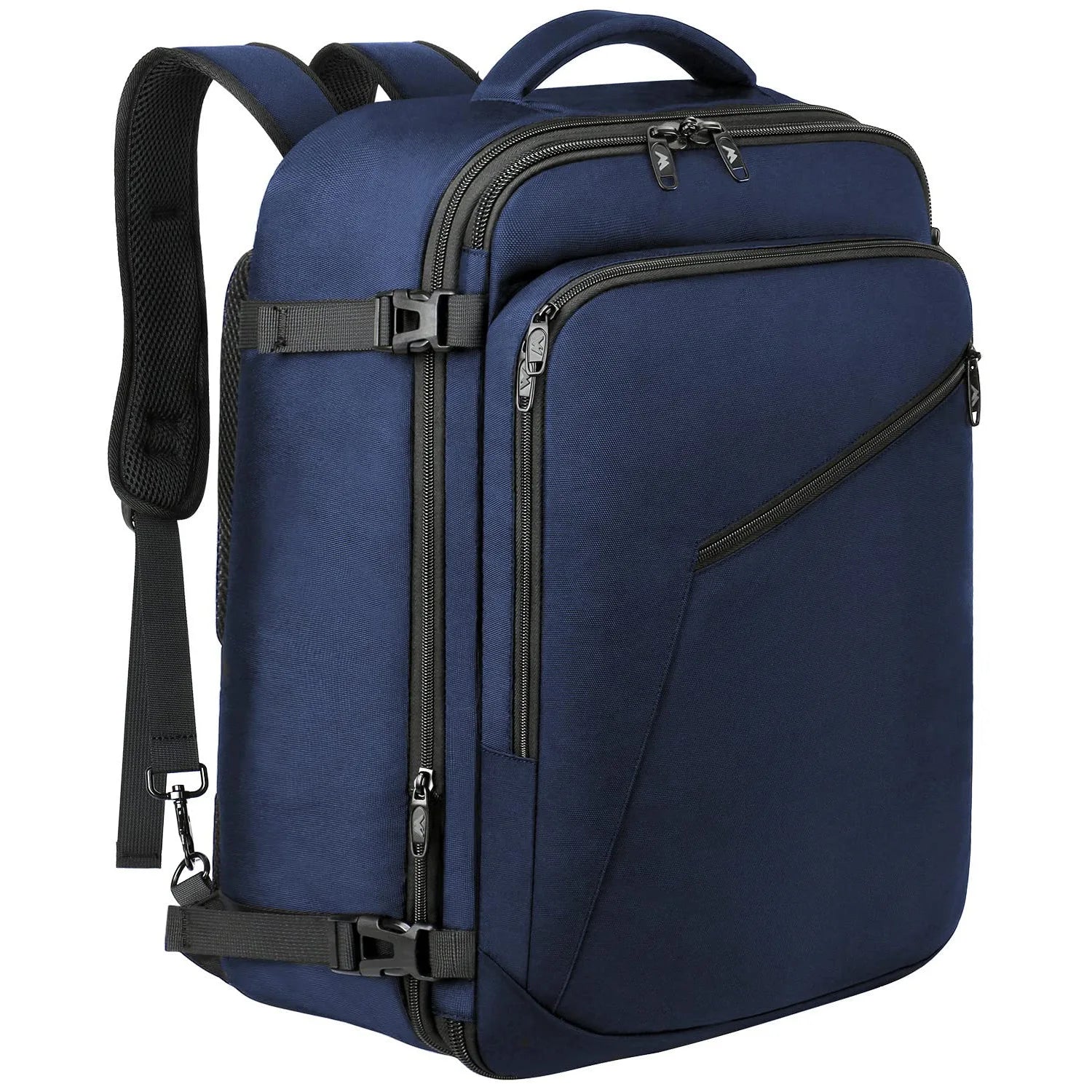 45L Expandable Waterproof Large Men's Travel Hiking Laptop Carry On Backpack