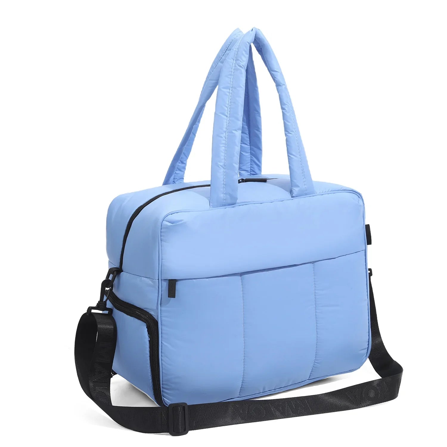 Bella | Women's Quilted Sports Travel Weekender Duffle Bag