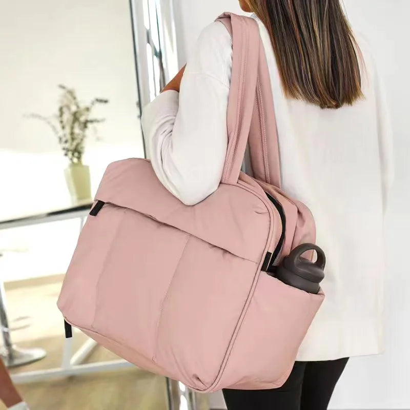 Bella | Women's Quilted Sports Travel Weekender Duffle Bag