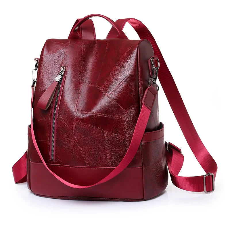Catherine | Elegant & Durable Leather Women's Travel Backpack