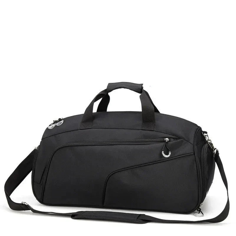 Max | Men's Waterproof Travel Sports Gym Duffle Bag with Shoes Compartment