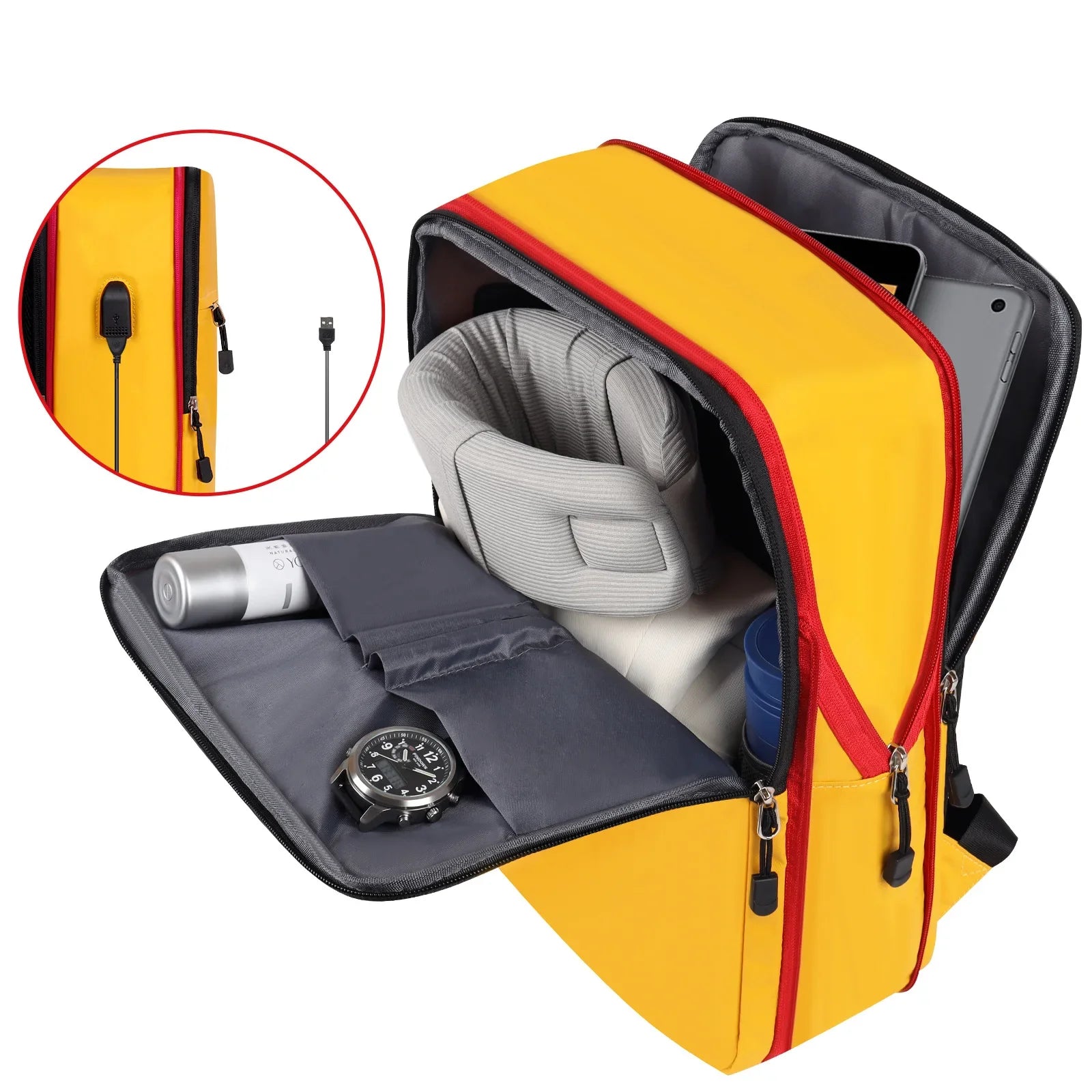 Ethan | Men's Expandable Waterproof Large Laptop Travel Backpack