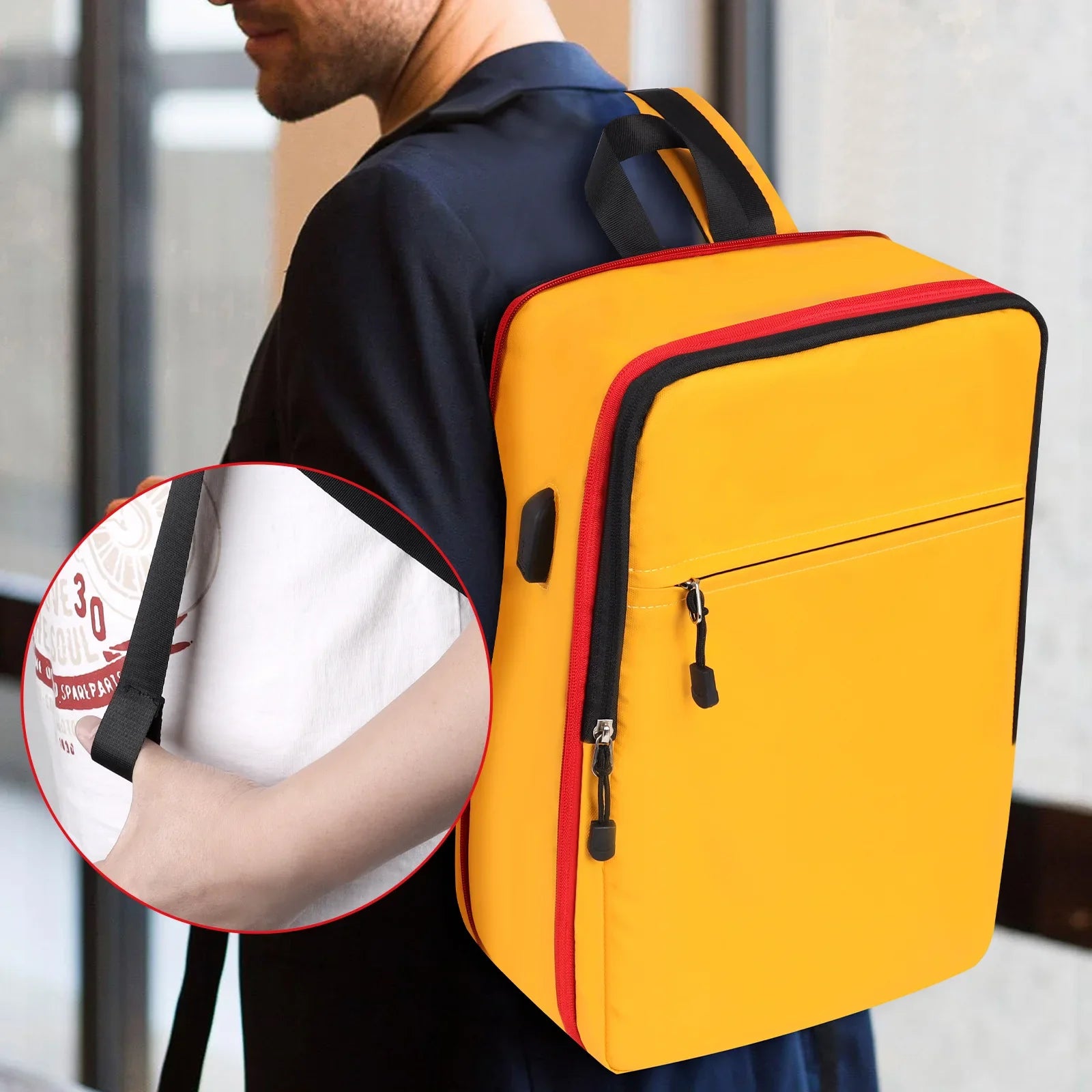 Ethan | Men's Expandable Waterproof Large Laptop Travel Backpack