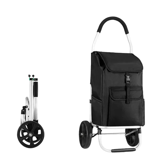 Lightweight Foldable Shopping Trolley for Convenient Everyday Use