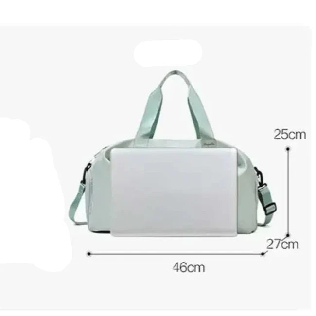 Lila | Women's Travel Sports Duffle Bag with Dry & Wet Separation