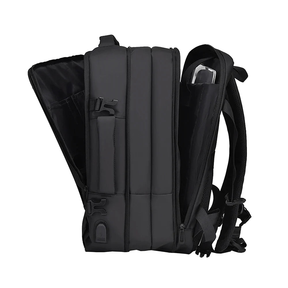 Men's Expandable Versatile Waterproof Travel Laptop Backpack