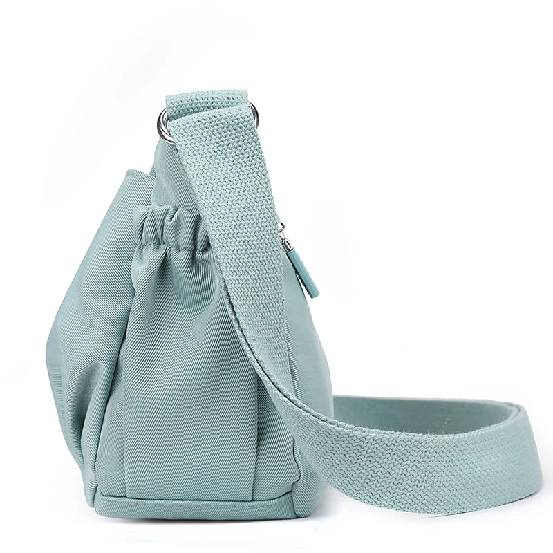Ava | Women's Nylon Multi-Pocket Crossbody Messenger Bag