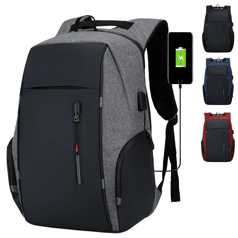 Mason | Anti-theft Waterproof Laptop Rucksack Large Travel Backpack with USB Charging Port