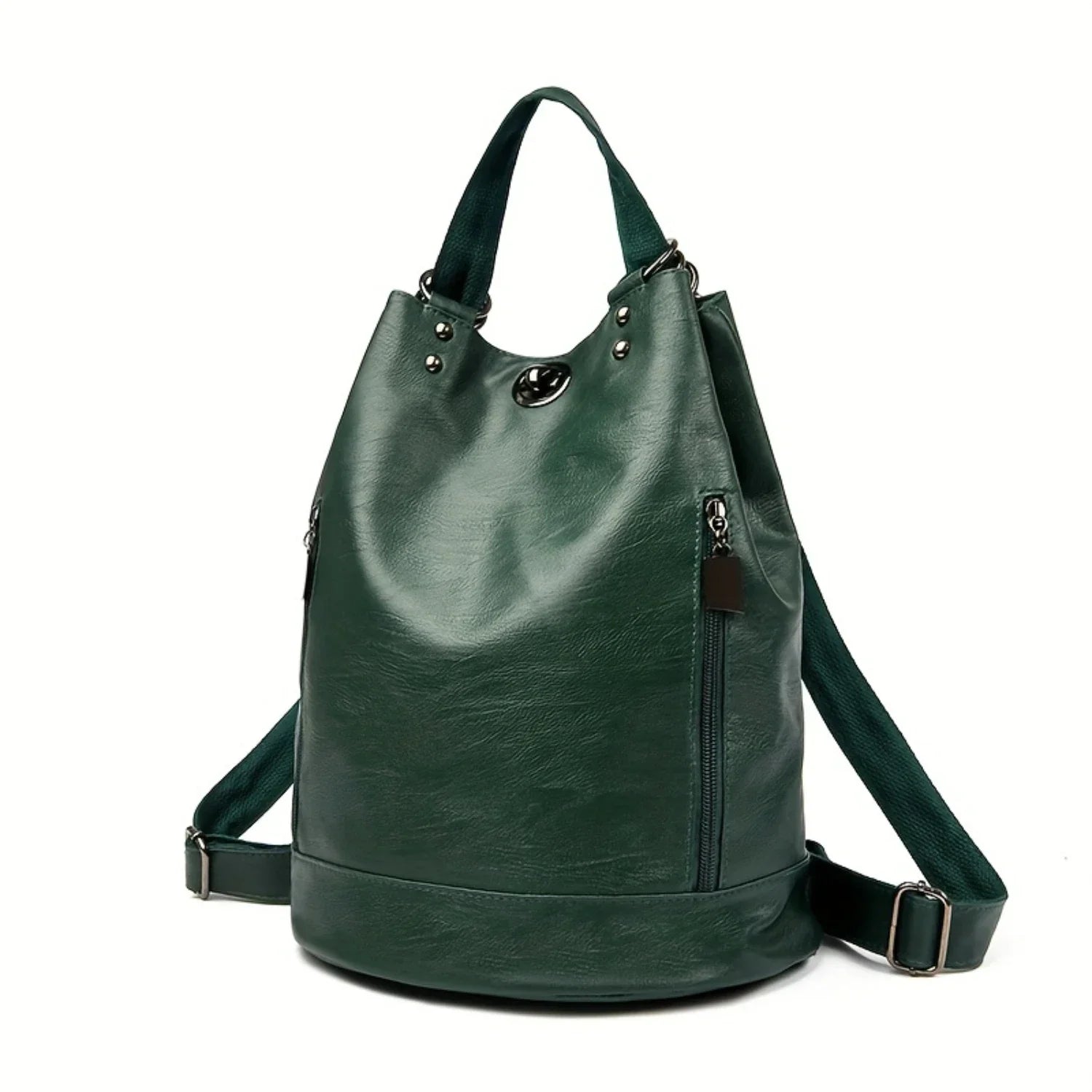 Aurora | Women's Vintage Convertible Vegan Leather Travel Backpack