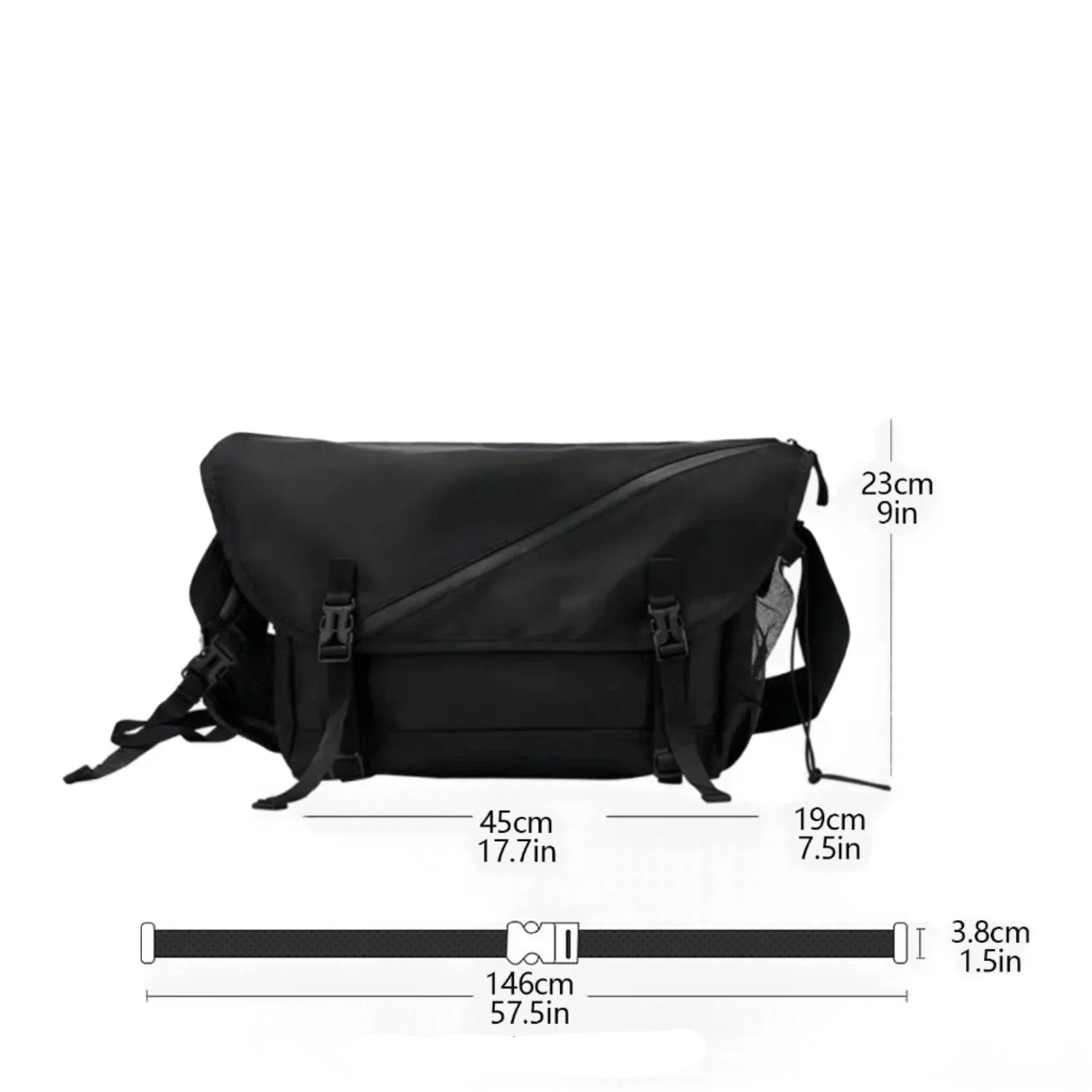 Liam | Men's Waterproof Crossbody Messenger Travel Bag