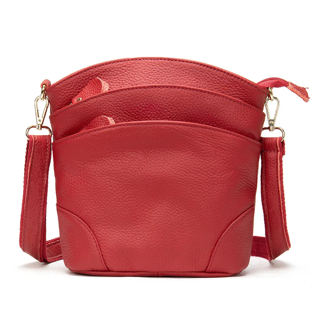 Grace | Women's Vintage Leather Large Crossbody Sling Bag