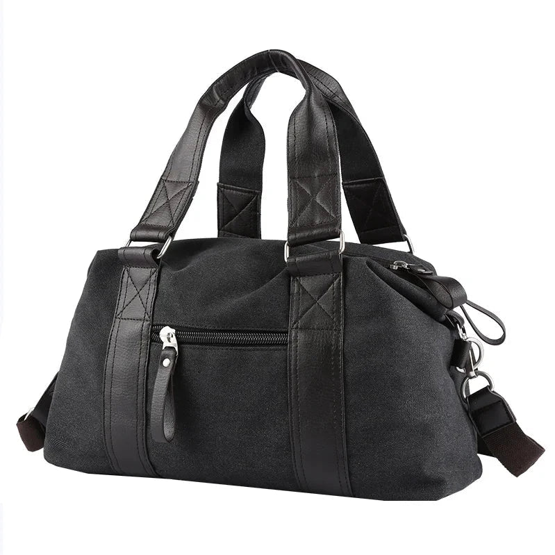 Jack | Men's Retro Canvas Weekender Travel Garment Duffle Bag