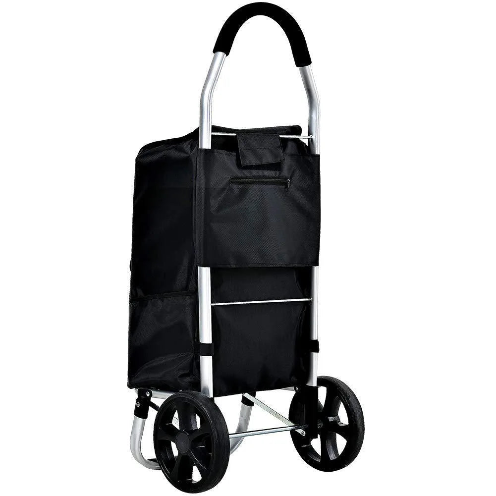 Lightweight Foldable Shopping Trolley for Convenient Everyday Use