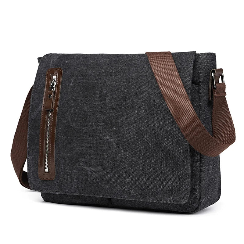 Jasper | Men's Vintage Canvas Crossbody Messenger Bag
