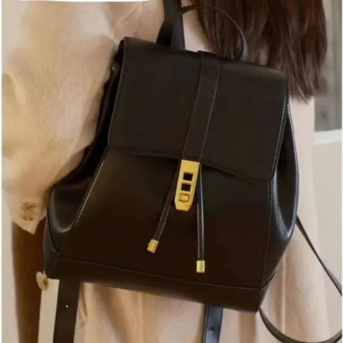 Ava | Elegant Leather Women's Travel Backpack