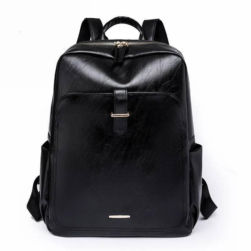 Isabella | Women's Vintage Chic PU Leather Travel Laptop Backpack
