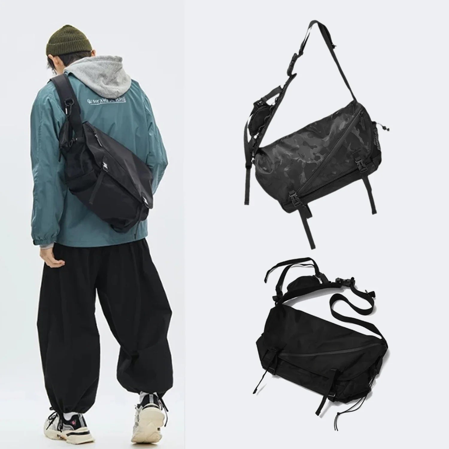Liam | Men's Waterproof Crossbody Messenger Travel Bag