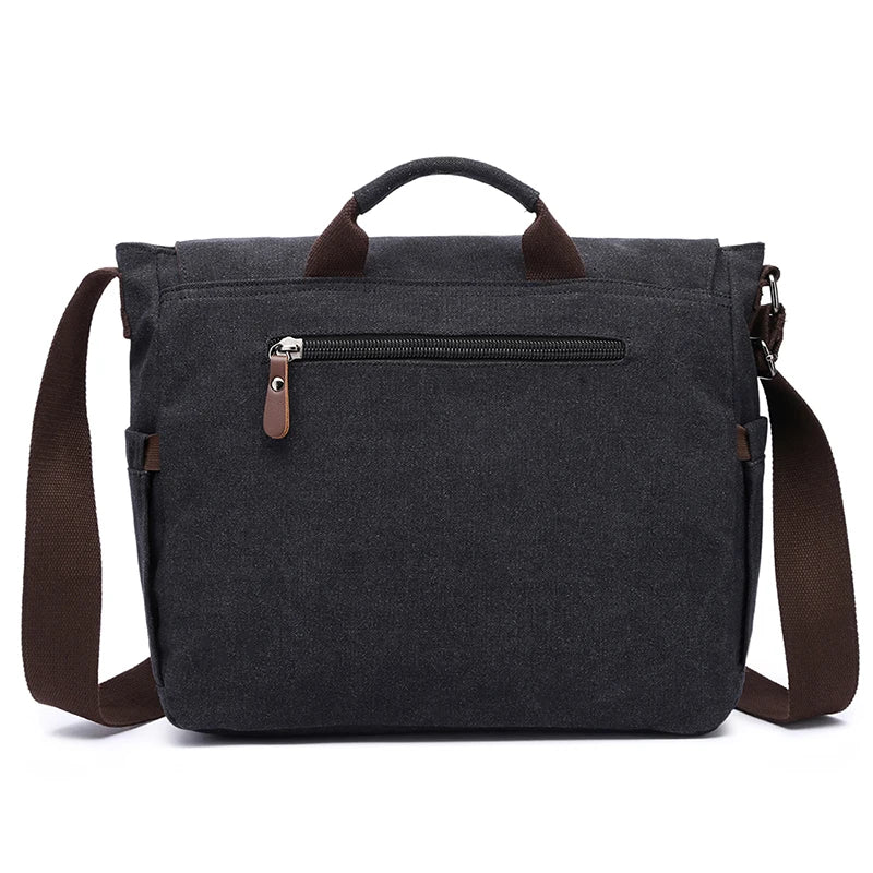 Aiden | Waterproof Canvas Men's Crossbody Messenger Bag